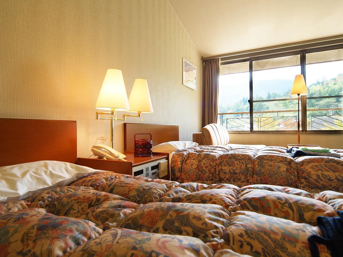 Kamiyama Onsen Hotel Shikinosato & Iyashinoyu Tokušima Exteriér fotografie
