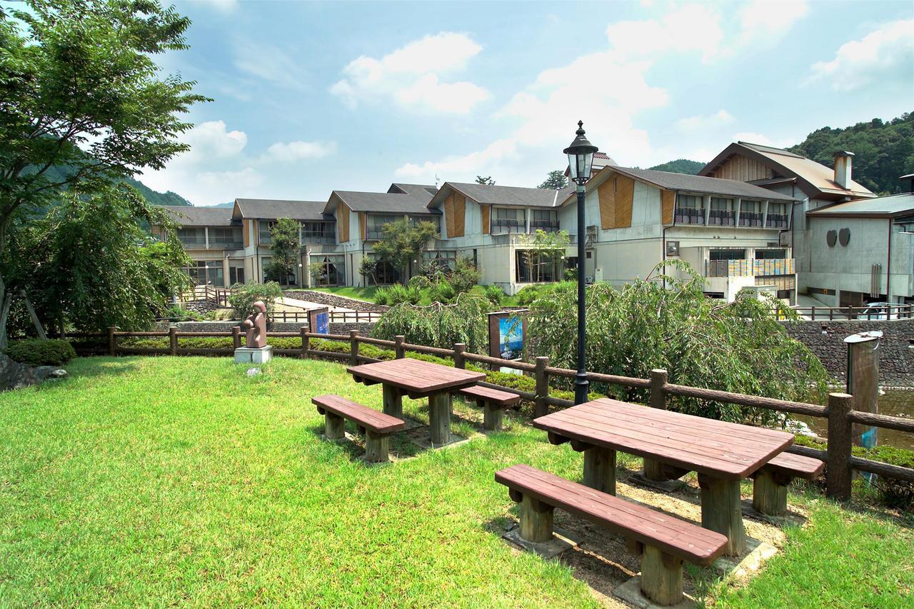 Kamiyama Onsen Hotel Shikinosato & Iyashinoyu Tokušima Exteriér fotografie