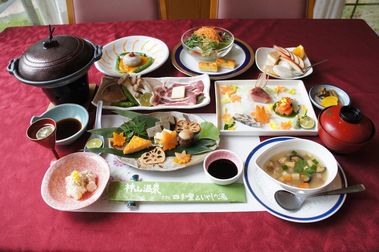 Kamiyama Onsen Hotel Shikinosato & Iyashinoyu Tokušima Exteriér fotografie